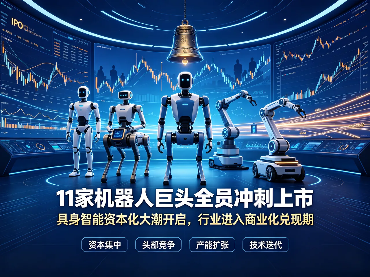 11家机器人巨头,全员冲刺上市