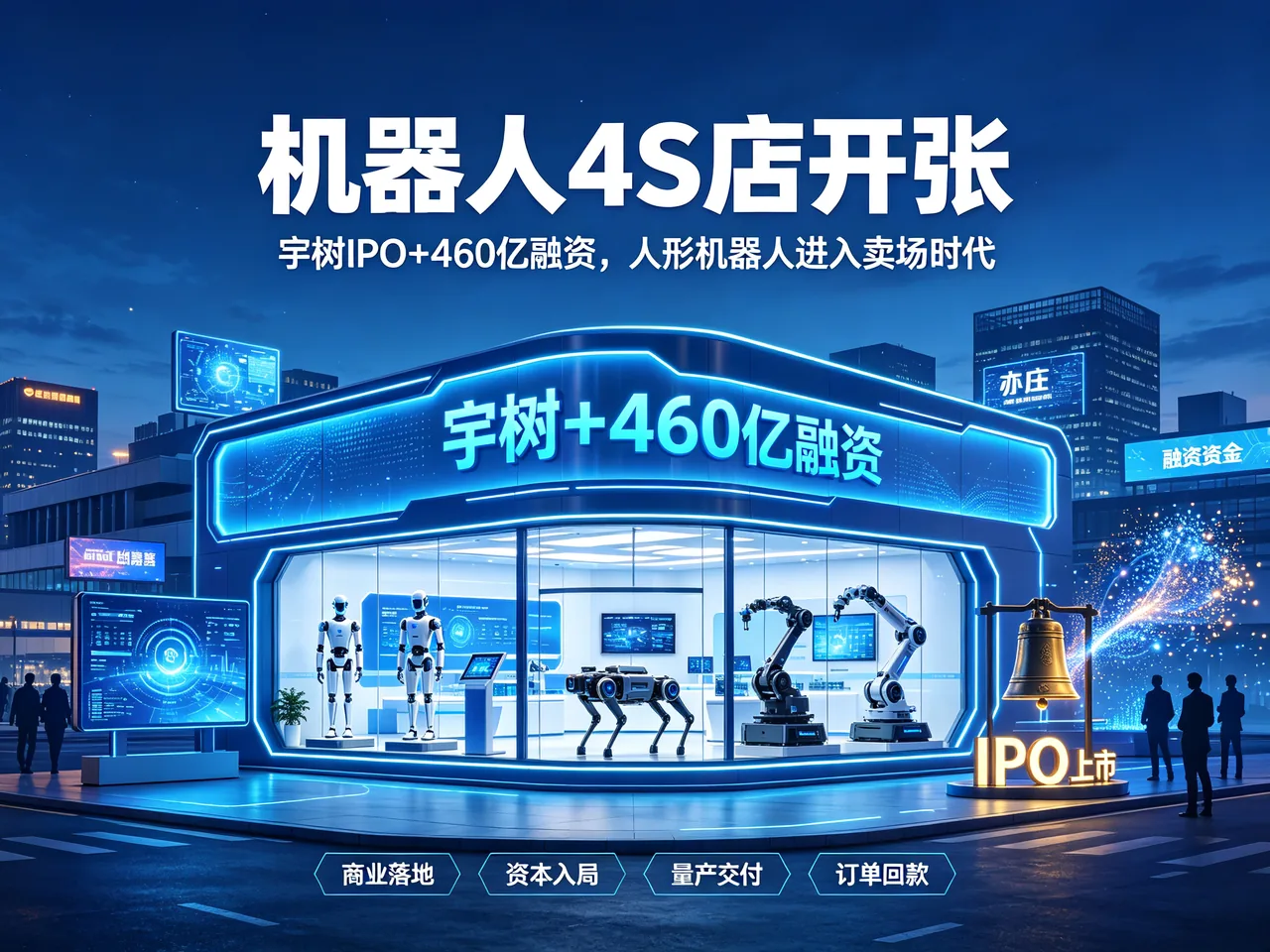 机器人4S店开张:宇树IPO+460亿融资,资本疯了吗?
