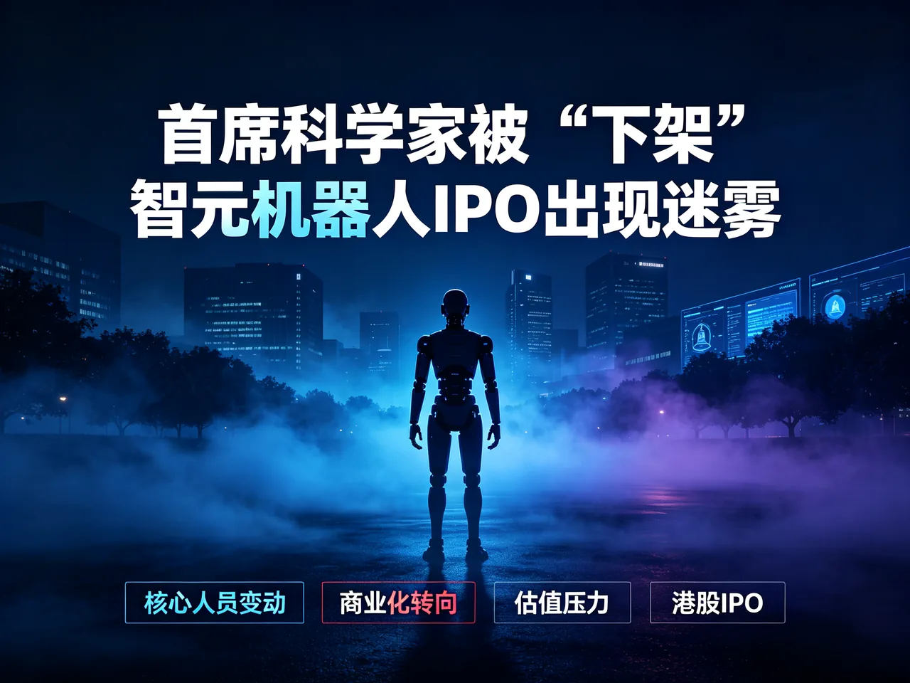 首席科学家被"下架",智元机器人IPO出现迷雾